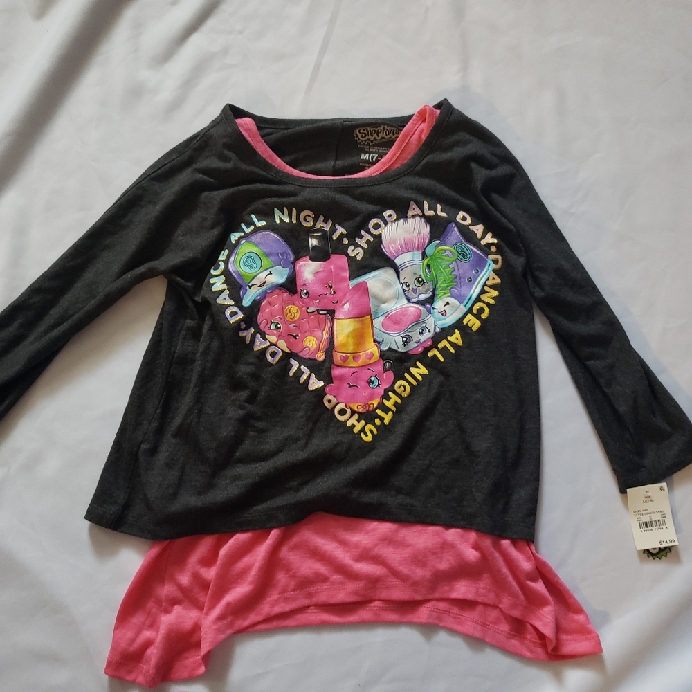 Shopkins size 7/8 NWT